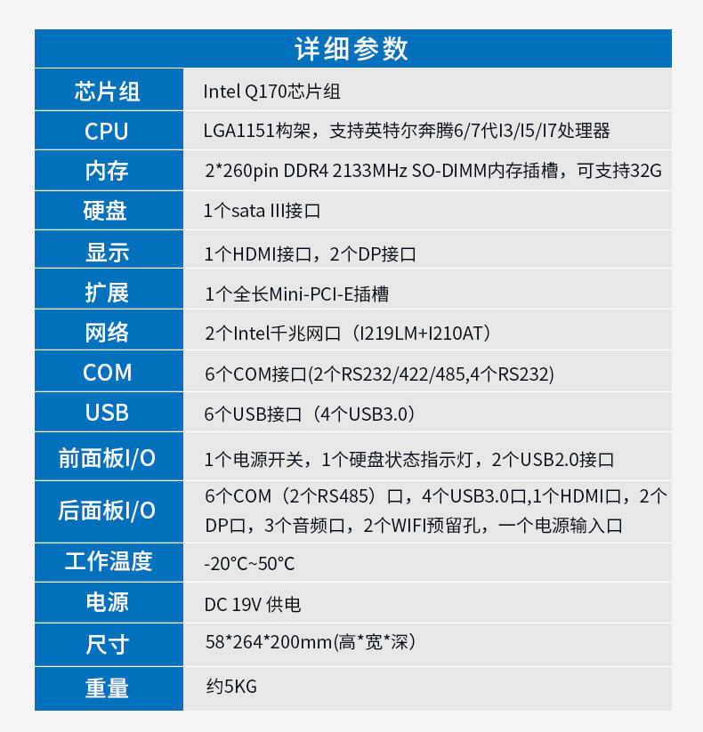 嵌入式主機定制