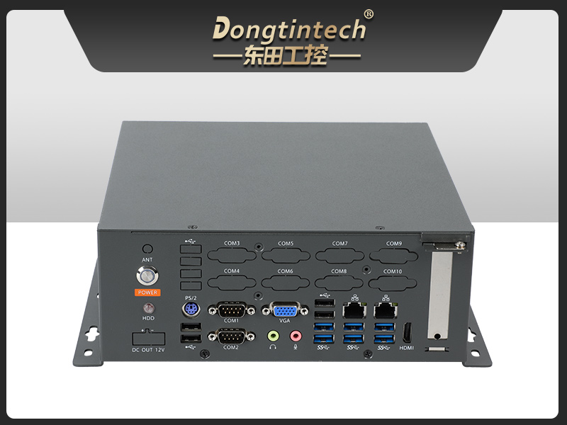 國產桌面式工控機,無風扇工業服務器,DTB-2105S-B678AMC