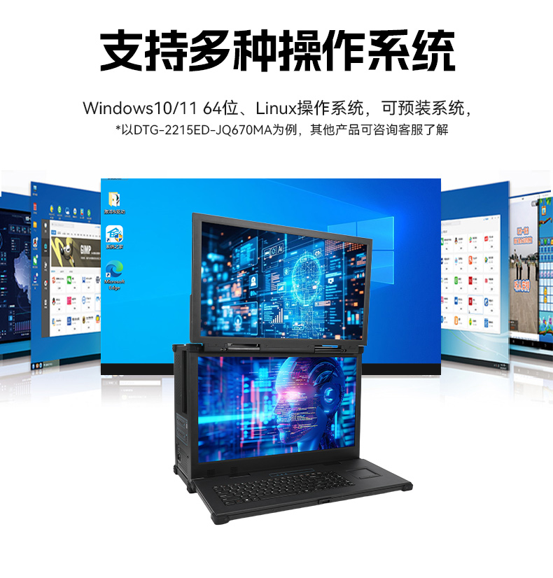 工業雙屏便攜機,3個2.5G網口多擴展加固本,DTG-2215ED-JQ670MA.jpg